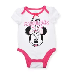 Disney Girl's 5-Pack Minnie Mouse Graphic Baby Bodysuit Creeper Set For Infant 12 Disney Girl's 5-Pack Minnie Mouse Graphic Baby Bodysuit Creeper Set For Infant -Family Style Shop GUEST 2ba65109 94cb 4893 8968 602399be4806