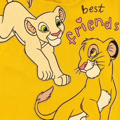 Disney Lion King Simba Baby Girls Fleece Pullover Hoodie & Leggings 7 Disney Lion King Simba Baby Girls Fleece Pullover Hoodie & Leggings - Image 5