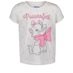 Disney Classics Lady And The Tramp Girls 3 Pack Graphic T-Shirts Little Kid To Big Kid