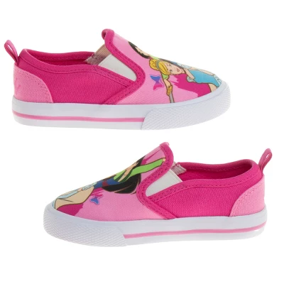 Disney Princess Girls No Lace Shoes - Kids Disney Character Loafer Low Top SlipOn Casual Tennis Canvas Sneakers (size 5-12 Toddler - Little Kid) 5 Disney Princess Girls No Lace Shoes - Kids Disney Character Loafer Low Top SlipOn Casual Tennis Canvas Sneakers (size 5-12 Toddler - Little Kid) - Image 3
