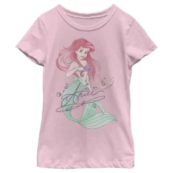 Disney Girl's The Little Mermaid Ariel Watercolor Signature T-Shirt 7 Disney Girl's The Little Mermaid Ariel Watercolor Signature T-Shirt -Family Style Shop GUEST 2e81d9a9 b4d1 4b1d 99c9 1725c7e068ef