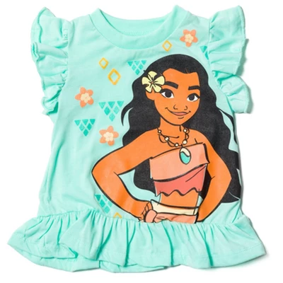 Disney Lion King Toy Story Moana Simba Nala Jessie Woody Girls T-Shirt & Bike Shorts Outfit Set Infant To Little Kid 3 Disney Lion King Toy Story Moana Simba Nala Jessie Woody Girls T-Shirt & Bike Shorts Outfit Set Infant To Little Kid