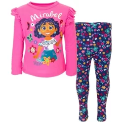 Disney Encanto Mirabel Girls T-Shirt And Leggings Outfit Set Toddler -Family Style Shop GUEST 302c8782 d6fb 45a4 967d e6d805418ff0