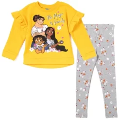 Disney Encanto Mirabel Luisa Isabela Girls Pullover Fleece Sweatshirt And Leggings Outfit Set Little Kid 17 Disney Encanto Mirabel Luisa Isabela Girls Pullover Fleece Sweatshirt And Leggings Outfit Set Little Kid -Family Style Shop GUEST 303fd668 7a81 4dbb 9697 4cd368cbbed8