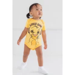 Disney Mickey Mouse Lion King Winnie The Pooh Pixar Toy Story Finding Nemo Baby 5 Pack Bodysuits Newborn To Infant -Family Style Shop GUEST 308dcc43 66fd 4c19 bb67 01780d142f13