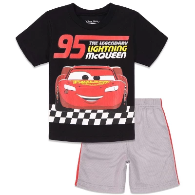 Disney Pixar Cars Lion King Lightning McQueen T-Shirt And Mesh Shorts Outfit Set Toddler 11 Disney Pixar Cars Lion King Lightning McQueen T-Shirt And Mesh Shorts Outfit Set Toddler - Image 9