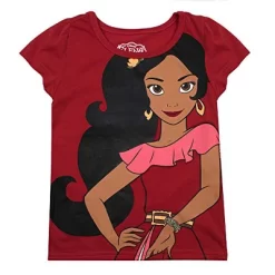 Disney Girl's 3-Pack Elena Of Avalor Short Sleeve Graphic Tees For Kids -Family Style Shop GUEST 30d81914 bc38 4f17 831b 9911a9c141df 1