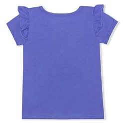 Disney Girl's Frozen 3 Piece Casual Wear, Ruffle Short Sleeve Shirts And Leggings Set For Toddler -Family Style Shop GUEST 310a608e 4da3 448a bb0e 7037b5f883be