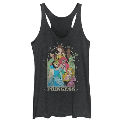 Women's Disney Princess Arch Racerback Tank Top 5 Women's Disney Princess Arch Racerback Tank Top - Image 3
