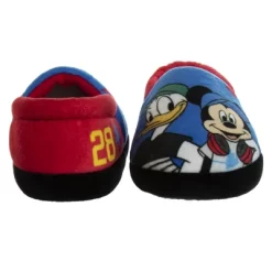Disney Mickey Mouse Slippers - Kids Cozy Plush Fuzzy Lightweight Warm Comfort Soft House Shoes - Blue And Red (size 5-12 Toddler - Little Kid) -Family Style Shop GUEST 31aeac17 f17e 4c88 b915 fe2aa5f69aeb