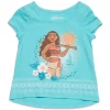 Disney Moana Girls T-Shirt And Skirt Little Kid To Big Kid