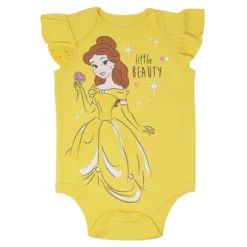 Disney Princess Ariel Belle Cinderella Rapunzel Tiana Snow White Aurora Baby Girls 5 Pack Bodysuits Newborn To Infant -Family Style Shop GUEST 3393296d 95c5 4d41 89dd f8d6237c067d