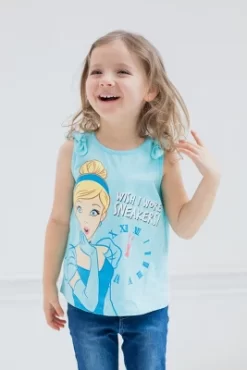 Disney Princess Cinderella Belle Moana Girls 3 Pack Tank Top Shirts Toddler To Big Kid -Family Style Shop GUEST 340c791a dd6b 455a bbfc 0bbc5c321222