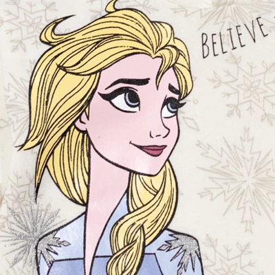 Disney Frozen Elsa Girls Fleece Pullover Crossover Hoodie And Pants Outfit Set Little Kid 6 Disney Frozen Elsa Girls Fleece Pullover Crossover Hoodie And Pants Outfit Set Little Kid - Image 4