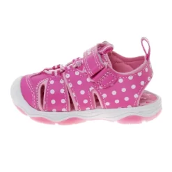 Disney Minnie Mouse Pink Light Up Beach Water Summer Shoes - Hook And Loop Closed Toe Sandals And Open Toe Sandals (sizes 6-12 Toddler / Little Kid) -Family Style Shop GUEST 34470fd2 03f3 4d2d b0e5 50c5f0cf159b