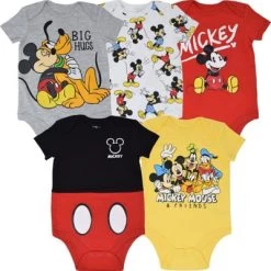 Disney Mickey Mouse Lion King Winnie The Pooh Pixar Toy Story Finding Nemo Baby 5 Pack Bodysuits Newborn To Infant -Family Style Shop GUEST 352631c0 bc01 4a3e bd80 c0fe85b73890