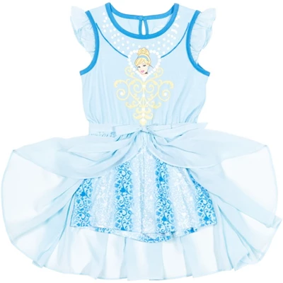 Disney Princess Moana Frozen Rapunzel Jasmine Belle Girls Romper And Skirt Toddler 16 Disney Princess Moana Frozen Rapunzel Jasmine Belle Girls Romper And Skirt Toddler - Image 14