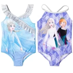 Disney Princess Anna Elsa Frozen Girls 2 Pack One Piece Bathing Suits Little Kid To Big Kid -Family Style Shop GUEST 35a02ca9 13ce 432c b333 e072894c949f