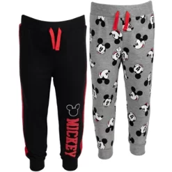 Disney Mickey Mouse Boys 2 Pack French Terry Jogger Pants Infant To Little Kid -Family Style Shop GUEST 36ce30d7 dd36 4d73 97c0 d1f9b120a2d7
