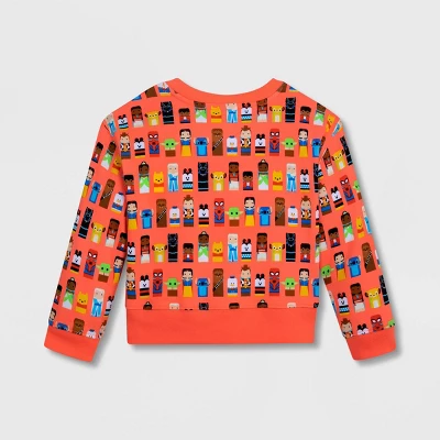 Girls' Disney Sweatshirt - Orange - Disney Store 3 Girls' Disney Sweatshirt - Orange - Disney Store