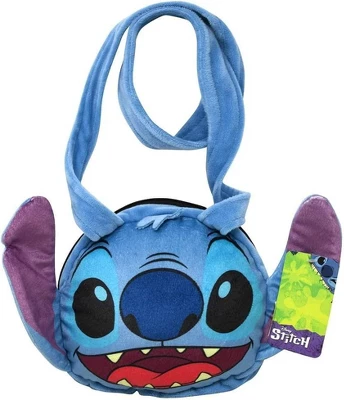 Disney Stitch Head Shaped Plush Shoulder Bag 3 Disney Stitch Head Shaped Plush Shoulder Bag