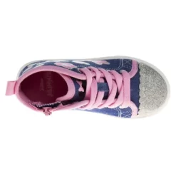 Disney Minnie Mouse Shoes Girl Sneakers - High Top Casual Canvas Characters Slip On Kids Shoes (toddler/little Kid Sizes 6-12) -Family Style Shop GUEST 390deeff e63d 49c8 a301 57af89baf0c7