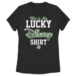 Women's Disney St. Patrick's Day This Is My Lucky Disney Shirt T-Shirt -Family Style Shop GUEST 3915c046 8a22 4dd4 ab18 2b867f6b721d