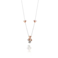 Disney Minnie Mouse Crystal Sterling Silver Pendant Necklace, 18" -Family Style Shop GUEST 3a6377da 8e75 419e aa1f c2d2b0cee9aa