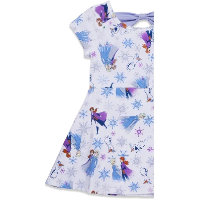 Disney Frozen Elsa Princess Anna Olaf Christmas Girls Skater Dress Toddler 3 Disney Frozen Elsa Princess Anna Olaf Christmas Girls Skater Dress Toddler