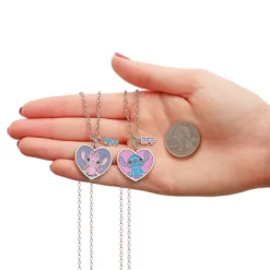 Disney Stitch Girls BFF Necklace With Angel And Stitch Charm - Best Friends Gift Necklaces, Set Of 2 -Family Style Shop GUEST 3bdbeec4 4c9b 4ca0 b971 d09d1615e10c