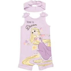 Disney Princess Rapunzel Ariel Belle Jasmine Aurora Baby Girls Snap Romper And Headband Newborn To Toddler 31 Disney Princess Rapunzel Ariel Belle Jasmine Aurora Baby Girls Snap Romper And Headband Newborn To Toddler -Family Style Shop GUEST 3c1a5d50 a7a1 4f29 96d6 112941170c83