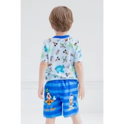 Disney Pixar D100 Toy Story Monsters Inc. Mickey Mouse Buzz Lightyear Rash Guard And Swim Trunks Outfit Infant To Toddler -Family Style Shop GUEST 3ee70b23 5626 4f36 84e4 c0c753076860
