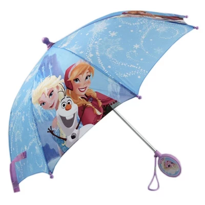 Disney Frozen Elsa And Anna Girl’s Umbrella And Raincoat Set, Kids Ages 4-7 6 Disney Frozen Elsa And Anna Girl’s Umbrella And Raincoat Set, Kids Ages 4-7 - Image 4