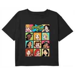 Girl's Disney Princesses Dream Free Crop T-Shirt -Family Style Shop GUEST 4270d6e0 9a35 4f07 9120 def5847042ec