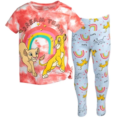Disney Vampirina Raya And The Last Dragon Princess Lion King Winnie The Pooh Sisu Simba Girls T-Shirt And Leggings Outfit Set Little Kid To Big Kid 13 Disney Vampirina Raya And The Last Dragon Princess Lion King Winnie The Pooh Sisu Simba Girls T-Shirt And Leggings Outfit Set Little Kid To Big Kid - Image 11