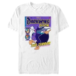 Disney Men's Darkwing Duck The Terror That Flaps In The Night Comic Cover T-Shirt -Family Style Shop GUEST 44d32d86 1c40 4aa8 a9e3 3c628340d21c