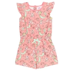 Disney Princess Mulan Belle Ariel Cinderella Sleeveless Romper Pink -Family Style Shop GUEST 44f7756f d674 4e3e 8c85 fb594571f75d