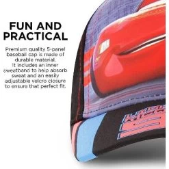 Disney Cars Lightning McQueen Boys Baseball Hat -Family Style Shop GUEST 450fe7a2 f6f3 4d59 91f9 212704d50d3f