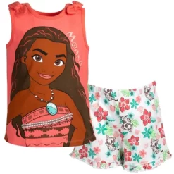 Disney Princess Princess Moana Rapunzel Jasmine Belle Baby Girls Tank Top And French Terry Shorts Infant -Family Style Shop GUEST 4570125b 2320 4e08 a09d c61f062509be