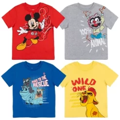 Disney Mickey Mouse Lion Guard 4 Pack Graphic T-Shirts -Family Style Shop GUEST 457806f7 7ada 4e2d 9b83 30a3fa7dde12