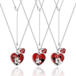 Disney Girls Minnie Mouse Best Friends Necklaces With BFF Charm And Minnie Mouse Pendant, Set Of 3 -Family Style Shop GUEST 45e98a9a 5733 45c2 a3d5 608c52877932