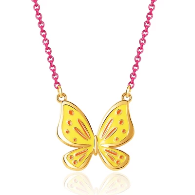 Disney Encanto Girls Butterfly And Mirabel Layered Set Pendant Necklaces Necklace 6 Disney Encanto Girls Butterfly And Mirabel Layered Set Pendant Necklaces Necklace - Image 4