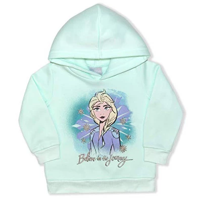 Disney Frozen Girl's 2-Pack Believe In The Journey Elsa Pullover Hoodie And Snowflake Legging Pant For Kids 3 Disney Frozen Girl's 2-Pack Believe In The Journey Elsa Pullover Hoodie And Snowflake Legging Pant For Kids