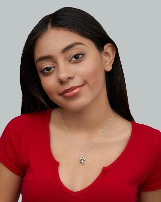 Disney Winnie The Pooh Womens Sterling Silver Tigger Pendant Necklace, 18'' 4 Disney Winnie The Pooh Womens Sterling Silver Tigger Pendant Necklace, 18'' - Image 2