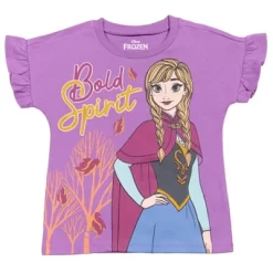 Disney Frozen Princess Anna Elsa Girls 3 Pack T-Shirts Little Kid To Big Kid -Family Style Shop GUEST 4973f58b 6e6c 412d 999c 10b292183ea4