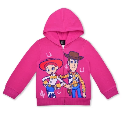 Disney Girl's 3-Pack Toy Story Yee-Haw! Graphic Tee, Zip Up Hoodie And Patterned Legging Pants Set For Kids 7 Disney Girl's 3-Pack Toy Story Yee-Haw! Graphic Tee, Zip Up Hoodie And Patterned Legging Pants Set For Kids - Image 5