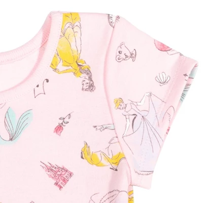 Disney Princess Moana Ariel Mulan Cinderella Belle Elsa Anna Olaf Minnie Mouse Donald Duck Skater Dress Scrunchy Set Pink 8 Disney Princess Moana Ariel Mulan Cinderella Belle Elsa Anna Olaf Minnie Mouse Donald Duck Skater Dress Scrunchy Set Pink - Image 6