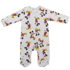 Disney Mickey Mouse Footed Baby 2 Pack Zip Up Sleep N' Play Coveralls Newborn To Infant -Family Style Shop GUEST 4e8ff7fa 6384 41c5 9a32 419f0b61ae6d