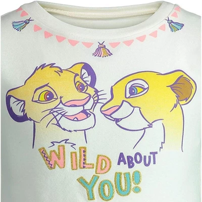 Disney Lion King Simba Nala Short Sleeve Dress 4 Disney Lion King Simba Nala Short Sleeve Dress - Image 2