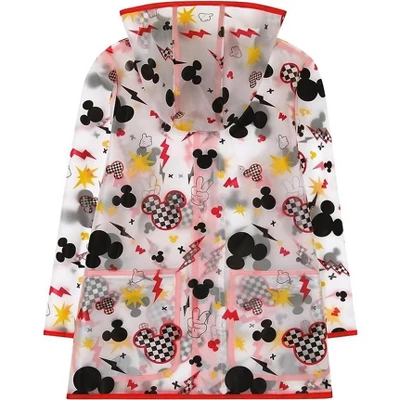 Disney Mickey Mouse Or Paw Patrol Boys Clear Rain Coat, Kids Ages 2-7 4 Disney Mickey Mouse Or Paw Patrol Boys Clear Rain Coat, Kids Ages 2-7 - Image 2